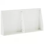 Sienelė 2 vnt. 40 x 12 x 50 cm Plienas Balta