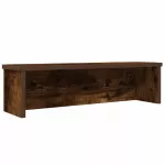 Virtuvės lentyna, sukraunama, dūminio, 60x15x16cm, mediena