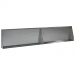 Sienelė 2 vnt. 100 x 12 x 30 cm Galvanizuotas plienas Sidabrinė