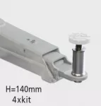 Guminis padukas H=140 mm greitam įstatymui, RAVAGLIOLI (S224A4)