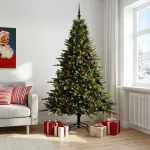 Dirbtinė kalėdinė eglutė su rutuliuku 240 cm 300 LED