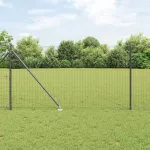 Suvirintas vielinis tvoras su smailiais galais 10 x 1 m (P x A)