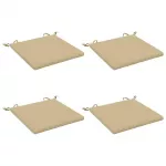 4 dalių sėdynės pagalvėlės SOEST 4 vnt. 100% poliesteris Smėlio