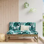 Vidurinė sodo sofos dalis, 120x80cm, impregnuota pu&scaron;ies mediena