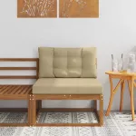 Lauko Vidurinis Sofa Natūrali