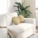 Sėdynių pagalvėlės 2 pcs Pilkai žalia &Oslash;30 x 13 cm