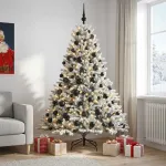 Dirbtinė kalėdinė eglutė su rutuliuku 240 cm 300 LED