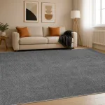 Kilimas Antracito 300 x 400 cm 100% poliesteris 3 mm Plaunamas