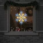 Kalėdinis snaigė su 180 LED &Scaron;ilta balta 56 x 49 x 0.7 cm PVC