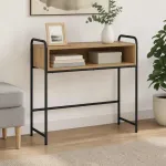 Konsolinis stalas Artisano ąžuolo 90 x 33 x 80,5 cm