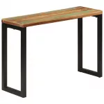Konsolinis staliukas, 110x35x75cm, perdirbtos medienos masyvas
