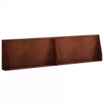 Sienelė 2 vnt. 80 x 12 x 40 cm Rūdijanti