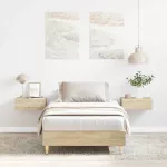 lovos rėmas be čiužinio 75x190 cm inžinerinė mediena