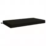 Sėdynės pagalvėlė SOEST 100% poliesteris Juoda 120 x 80 x 10 cm
