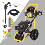 Waspper W3200VA Benzininis auk&scaron;to slėgio plovimo aparatas, Peggas, 4.3 HP, 220 bar / 3.200 PSI