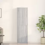 Spinta Pilkas Sonoma 55 x 25 x 189 cm Apdirbta mediena