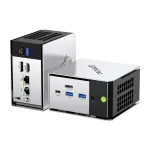 Mini kompiuteris GMKTEC M8 AMD Ryzen 5 PRO 6650H, 16 GB, 1 TB &ndash; universalus