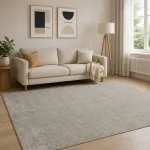 Kilimas Smėlio 190 x 300 cm 100% poliesteris 3 mm Plaunamas