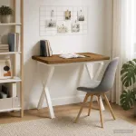 Kvadratinis valgomojo stalas 110 x 55 x 75 cm