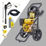 Waspper W3200HB benzininis auk&scaron;to slėgio plovimo aparatas, Peggas, 7.0 HP, 220 bar / 3.200 PSI
