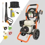 Gaspper GP3300HP Pro auk&scaron;to slėgio plovimo aparatas, Honda, 5,5 HP, 220 bar/3 200 PSI