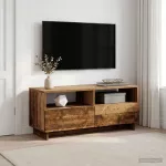 Televizoriaus stovas 90 x 34.5 x 40 cm Sendintos medienos