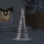 LED Kalėdų eglutė 200 LEDs &Scaron;alta Balta 180 cm