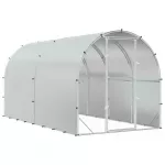 Vi&scaron;tų būdas Sidabrinė 400 x 200 x 200 cm Galvanizuotas plienas