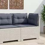 1-Vietis Sodo Sofas su Pagalvėlėmis, Atrodo kaip Ratano PP