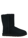 UGG juodi odiniai vyri&scaron;ki aulinukai 'Classic Short'