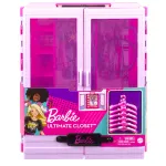 Barbie drabužių spinta &bdquo;Ultimate Closet&ldquo; su 6 pakabomis