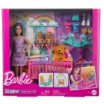 Barbie Skipper auklės rinkinys su dvyniais