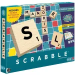 Scrabble lietuvių kalba &ndash; stalo žaidimas su medinėmis plytelėmis