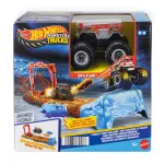Hot Wheels Monster Trucks triu&scaron;kinimo trasa su džipu &bdquo;5 Alarm&ldquo;