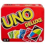 UNO Deluxe kortos metalinėje dėžutėje
