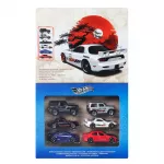 Hot Wheels Silver Series japoni&scaron;ki automodeliukai &bdquo;Streets of Japan&ldquo;, 6 vnt.
