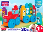 Mega Bloks traktorius su gyvūnėliais &bdquo;Build & Match&ldquo;, 30 det.