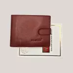 Vyri&scaron;ka odinė piniginė Wrangler - ruda