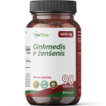 Ginkmedžio ir Žen&scaron;enio ekstraktas