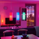 Lindby Smart LED pakabinamas &scaron;viestuvas Felice, App, RGB