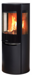 Plieninė krosnelė ADURO 9-5 LUX, su &scaron;oniniais stiklais, 6kW