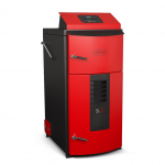 Attack SLX PROFI 50kW dujų generacijos kieto kuro katilas
