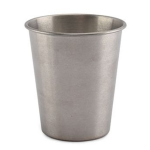 Puodelis metalinis ANTIQUE SILVER 300 ml