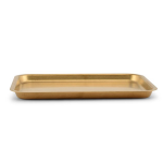 Padėklas metalinis ANTIQUE GOLD 22x16 cm