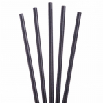 &Scaron;iaudeliai popieriniai juodi 8x230 mm (150 vnt.)