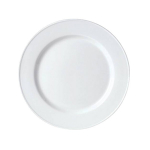 Lėk&scaron;tė apvali balta Simplicity 20.25 cm