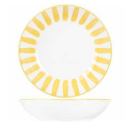 Lėk&scaron;tė gili CABANA YELLOW 20 cm