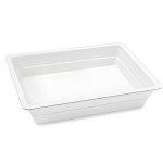 Indas plastikinis, baltas GN1/2x20 mm