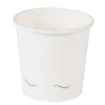 Puodeliai popieriniai balti XS 120 ml (50 vnt.)