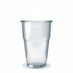 Stiklinės vienkartinės skaidrios PET 300 ml (50 vnt.)